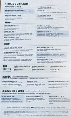 Menu photo 6 True Food Kitchen Scottsdale, AZ Menu photo 6 True Food Kitchen Scottsdale, AZ