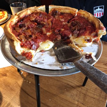 Giordano's - Meat and more meat small deep dish was worth the wait! - Pizza Near Me - Willowbrook, Illinois Giordano's - Meat and more meat small deep dish was worth the wait! - Pizza Near Me - Willowbrook, Illinois