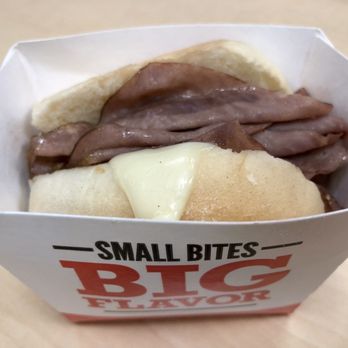 Arby's - Roast beef & Swiss slider - Fast Food Near Me - Sunnyvale, California Arby's - Roast beef & Swiss slider - Fast Food Near Me - Sunnyvale, California