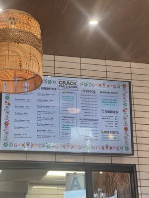 Menu photo 2 Crack Taco Shop Coronado, CA Menu photo 2 Crack Taco Shop Coronado, CA