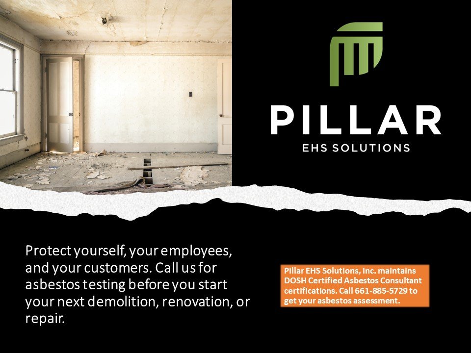 Pillar EHS solutions - mold inspector in Bakersfield, CA
