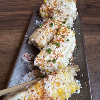 Nono Baru - Corn ribs elote style, courtesy of the chef during soft opening - Izakaya Near Me - San Francisco, California Nono Baru - Corn ribs elote style, courtesy of the chef during soft opening - Izakaya Near Me - San Francisco, California