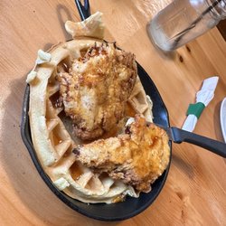 Flapjack's Pancake Cabin - Chicken n waffles