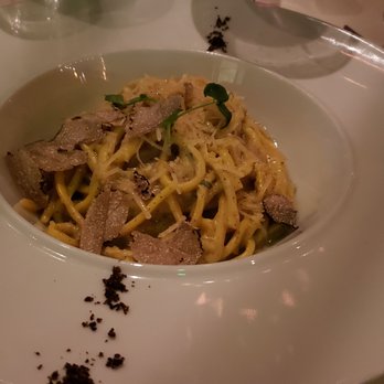Potente - Spaghetti al tartufo nero (truffle spaghetti) - Italian Near Me - Houston, Texas Potente - Spaghetti al tartufo nero (truffle spaghetti) - Italian Near Me - Houston, Texas