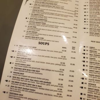Boonie Thai Cuisine - Menu - Thai Near Me - Santa Maria, California