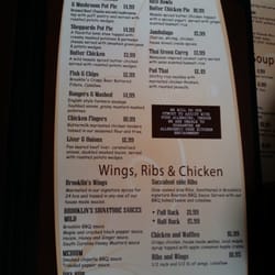 Brooklin Pub & Grill - Menu part 3