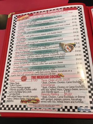 Menu photo 4 Famous 50's Diner Bridgeport, CT Menu photo 4 Famous 50's Diner Bridgeport, CT