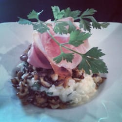 La Fabrica - Risotto aux morilles (supplément speck) ;-)