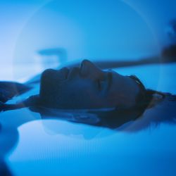 Pure Sweat + Float Studio, Park City UT - Floating effortlessly in our deluxe float suite