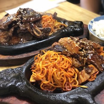 Mitzee Cafe - chicken teriyaki, kbbq (galbi) korean beef marinated short rib - Korean Near Me - Glendale, California