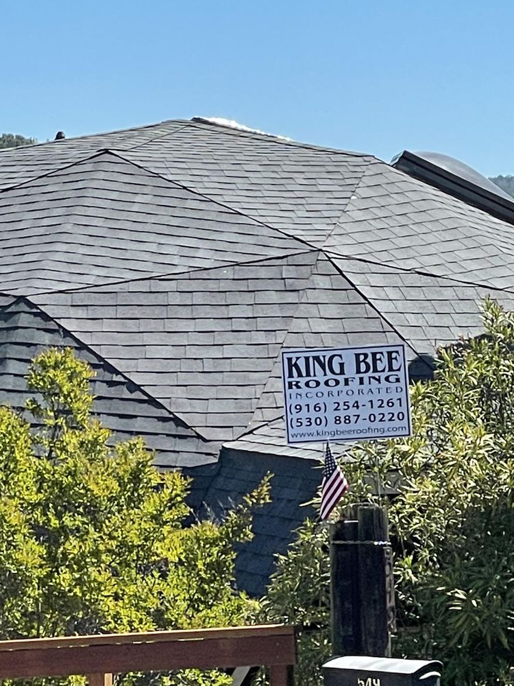 Slide of King Bee Roofing