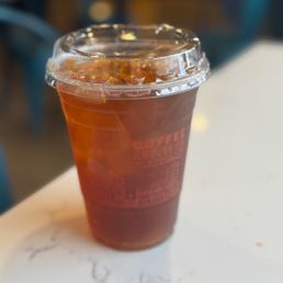 black mango ice tea