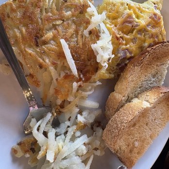 The Brunch Cafe - Bacon cheese omelette hash brown and toast - Cafes Near Me - Anaheim, California The Brunch Cafe - Bacon cheese omelette hash brown and toast - Cafes Near Me - Anaheim, California