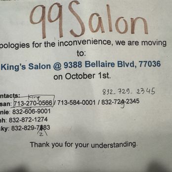 99 Salon - Hair Salons Near Me - Houston, Texas 99 Salon - Hair Salons Near Me - Houston, Texas