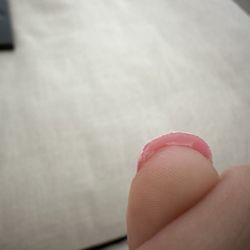 Creatips Nail Spa - Acrylic left under nail