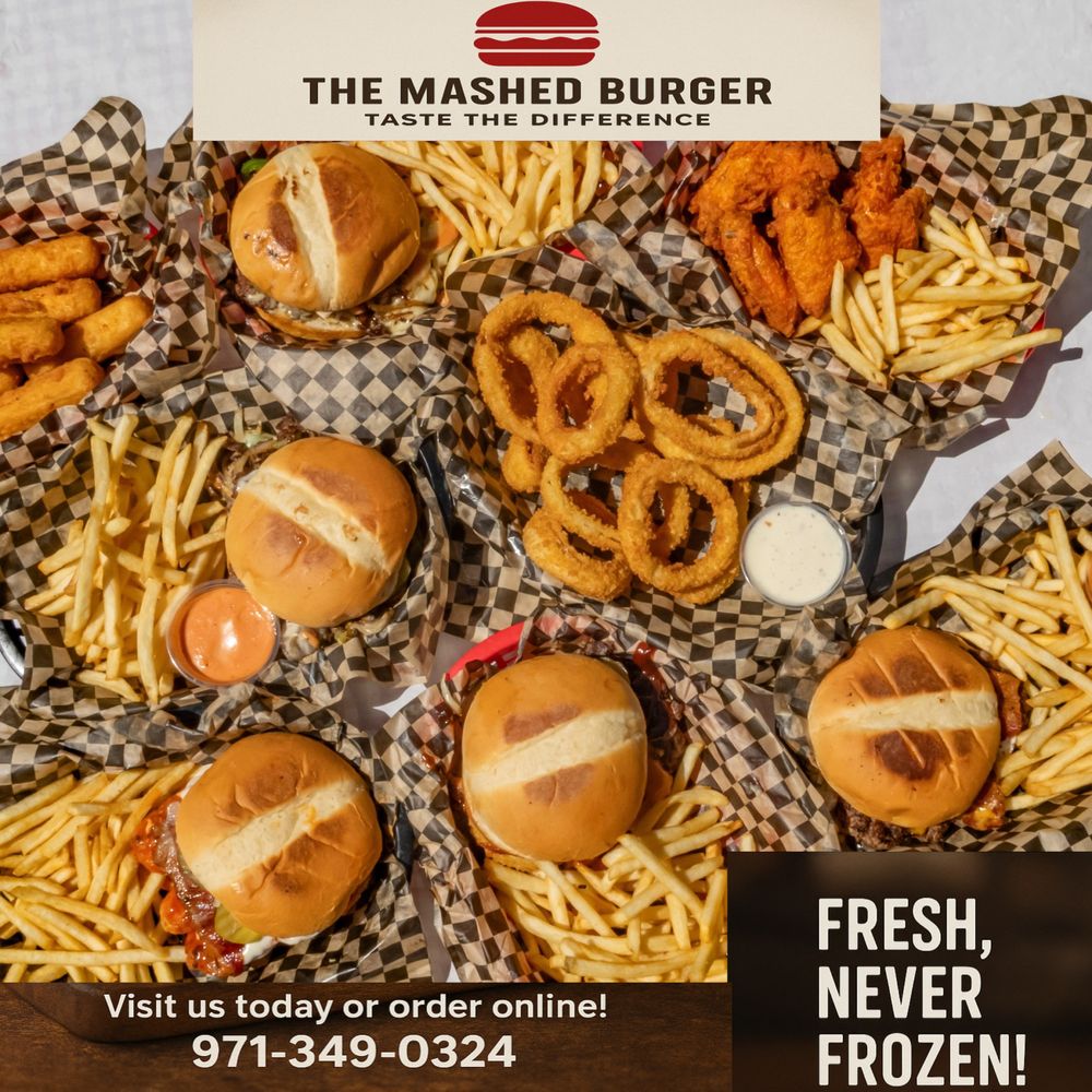 The Mashed Burger Logo