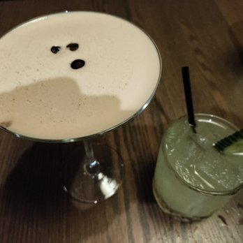Pesto's - Espresso Martini and Spicy Cucumber Margarita - Pizza Near Me - Chandler, Arizona Pesto's - Espresso Martini and Spicy Cucumber Margarita - Pizza Near Me - Chandler, Arizona