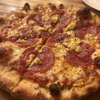 Union Park Pizza - Pepperoni and goat cheese Pizza - Pizza Near Me - Boston, Massachusetts