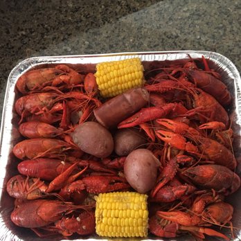 YOUR Crawfish Connection - Tray is nicely stacked and comes w corn and potatoes. Yumm - Seafood Markets Near Me - Flower Mound, Texas YOUR Crawfish Connection - Tray is nicely stacked and comes w corn and potatoes. Yumm - Seafood Markets Near Me - Flower Mound, Texas