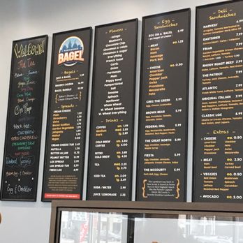 Providence Bagel  - Checking out the new location! Menu. - Bagels Near Me - North Providence, Rhode Island