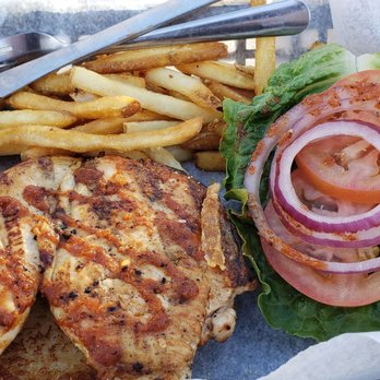 River Deck - Rasta Chicken sandwich - Seafood Near Me - New Smyrna Beach, Florida River Deck - Rasta Chicken sandwich - Seafood Near Me - New Smyrna Beach, Florida