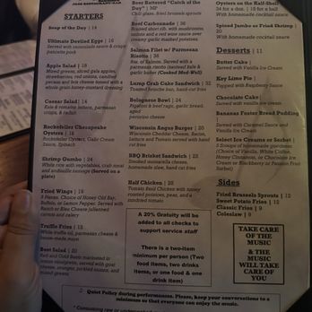 Keystone Korner - Menu - Jazz & Blues Near Me - Baltimore, Maryland