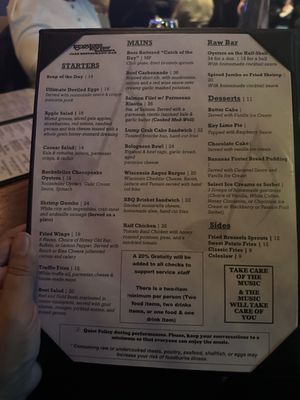 Menu photo 1 Keystone Korner Baltimore, MD