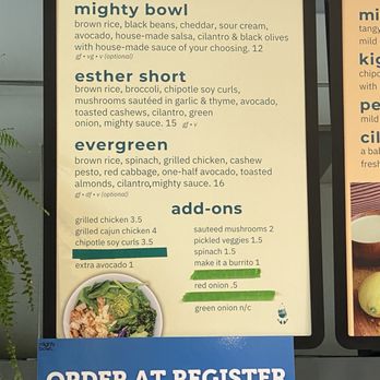 Mighty Bowl - Downtown - Menu - Juice Bars & Smoothies Near Me - Vancouver, Washington