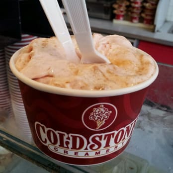 Cold Stone Creamery - Our Strawberry Blonde with Banana instead of Strawberry:) - Ice Cream & Frozen Yogurt Near Me - Northridge, California Cold Stone Creamery - Our Strawberry Blonde with Banana instead of Strawberry:) - Ice Cream & Frozen Yogurt Near Me - Northridge, California