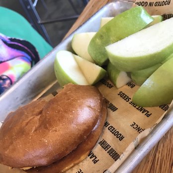 Brome Modern Eatery - Kids with apples - Burgers Near Me - Dearborn, Michigan Brome Modern Eatery - Kids with apples - Burgers Near Me - Dearborn, Michigan