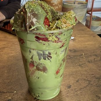Black seed cafe and grill - Dubai Chocolate Strawberry Bar in a Cup - Middle Eastern Near Me - North Olmsted, Ohio Black seed cafe and grill - Dubai Chocolate Strawberry Bar in a Cup - Middle Eastern Near Me - North Olmsted, Ohio
