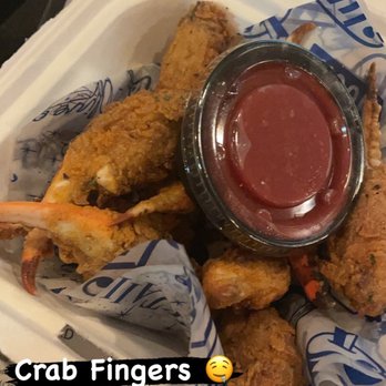 Olive Or Twist - Louisiana Crab Fingers with House Cocktail Sauce - New American Near Me - Baton Rouge, Louisiana Olive Or Twist - Louisiana Crab Fingers with House Cocktail Sauce - New American Near Me - Baton Rouge, Louisiana