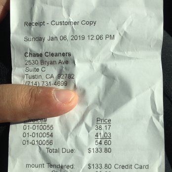 Chase Cleaners - Dry Cleaning Near Me - Tustin, California