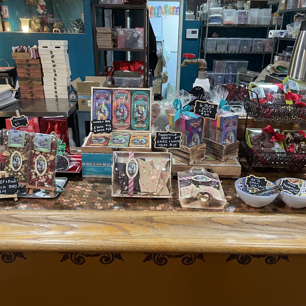 Menchaca Chocolates - Menchaca Chocolates, inside the store - Chocolatiers & Shops Near Me - Santa Barbara, California