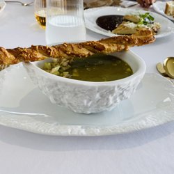 Barroco - Crema de perejil (crema Sor Juana)