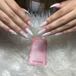 My nails with detailed design