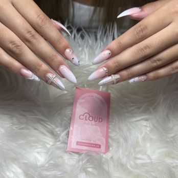 Cloud Nail Spa  - My nails with detailed design - Nail Salons Near Me - San Diego, California
