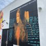 Photo of Bre Kennedy Mural