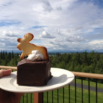 Talkeetna Alaskan Lodge - Chocolate mousse on a sunny day - Hotels Near Me - Talkeetna, Alaska