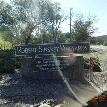 Robert Sinskey Vineyards - signage - Wineries Near Me - Napa, California Robert Sinskey Vineyards - signage - Wineries Near Me - Napa, California