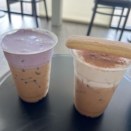 Ube Cloud Vietnamese coffee latte & Tiramisu Cloud vietnamese coffee latte