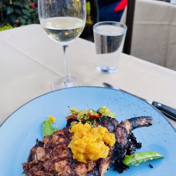 Robins Restaurant - Pork chop - New American Near Me - Cambria, California Robins Restaurant - Pork chop - New American Near Me - Cambria, California