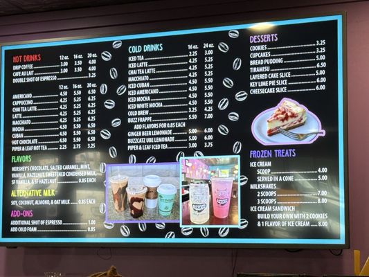 Menu photo 1 BuzzCatz Coffee & Sweets Orange Beach, AL