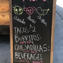 La Cabaña - Menu