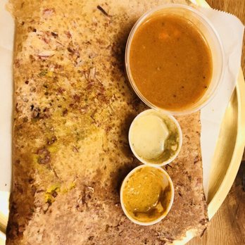 Spice 6 Modern Indian - Onion Rava Masala Dosa - Indian Near Me - Washington, DC, District of Columbia Spice 6 Modern Indian - Onion Rava Masala Dosa - Indian Near Me - Washington, DC, District of Columbia