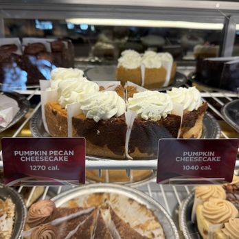 The Cheesecake Factory - Pumpkin pecan cheesecake - Desserts Near Me - Murray, Utah The Cheesecake Factory - Pumpkin pecan cheesecake - Desserts Near Me - Murray, Utah