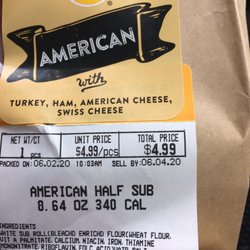 Stop & Shop Supermarket - Bought this sandwich at Canaan S&S. Ok, not great. Not up to par with sandwiches from other S&S, won't be buying one here again.