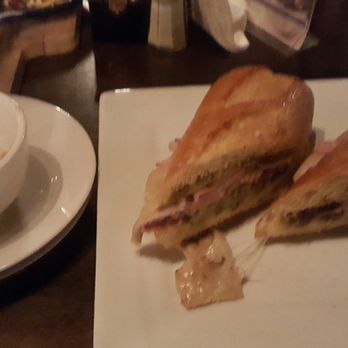Layered Cakerie - The Don Cuban with a side of clam chowder. Delish! - Bakeries Near Me - Montclair, California Layered Cakerie - The Don Cuban with a side of clam chowder. Delish! - Bakeries Near Me - Montclair, California