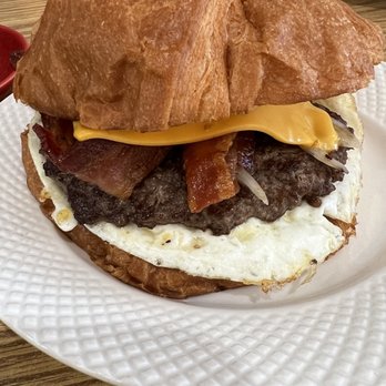 RearView Coffee - Joey Breakfast Burger - Coffee & Tea Near Me - Titusville, Florida RearView Coffee - Joey Breakfast Burger - Coffee & Tea Near Me - Titusville, Florida