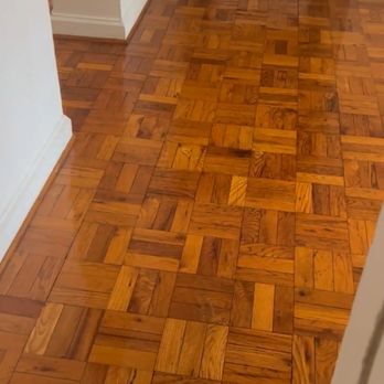 Viking Hardwood Floors - Buff and one coat of satin finish - Flooring Near Me - Fort Mill, South Carolina Viking Hardwood Floors - Buff and one coat of satin finish - Flooring Near Me - Fort Mill, South Carolina